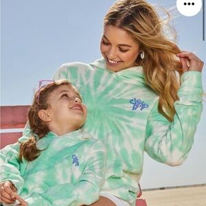 Roller Rabbit Green tie dye Monkey Hoodie